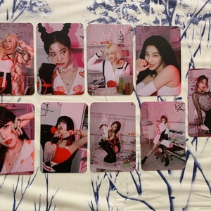 TWICE Formula of Love (Break It Ver.) Unofficial Double-Sided Photocards