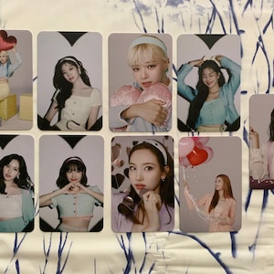 TWICE Formula of Love (Full of Love Ver.) Unofficial Double-Sided Photocards