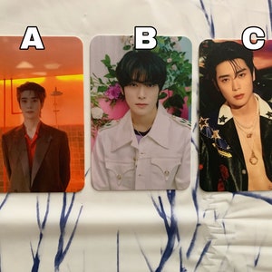 Cartões fotográficos não oficiais de dupla face do NCT 127 Jaehyun
