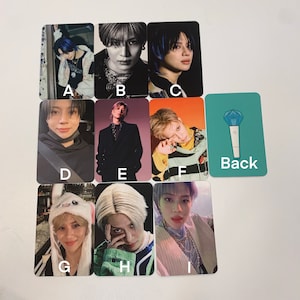 SHINee Taemin Inoffizielle doppelseitige Fotokarten