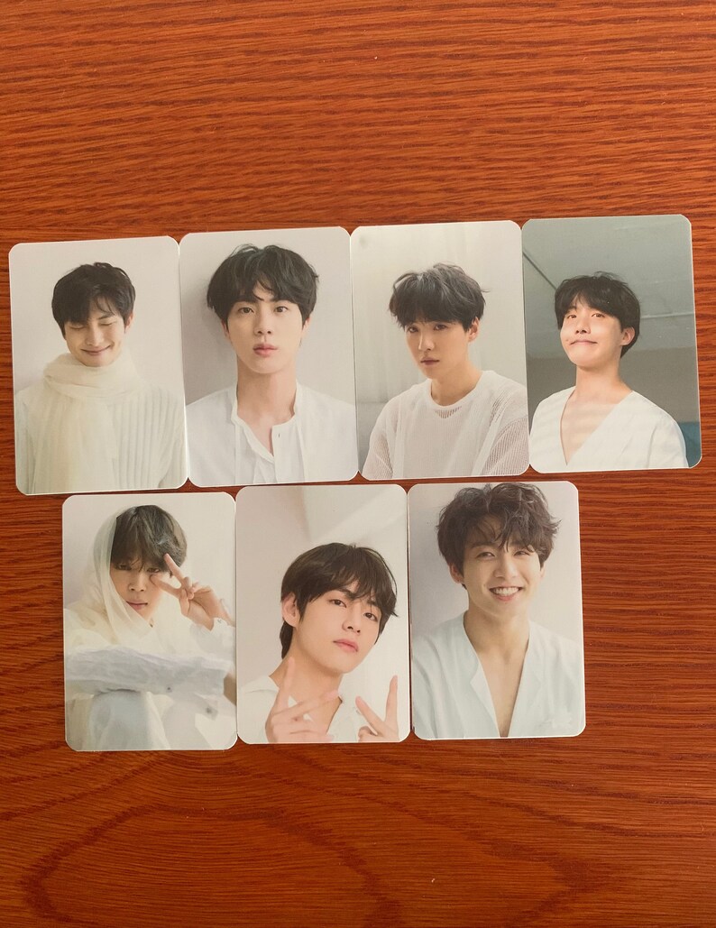 BTS LY Tear Double Sided Photocards Etsy