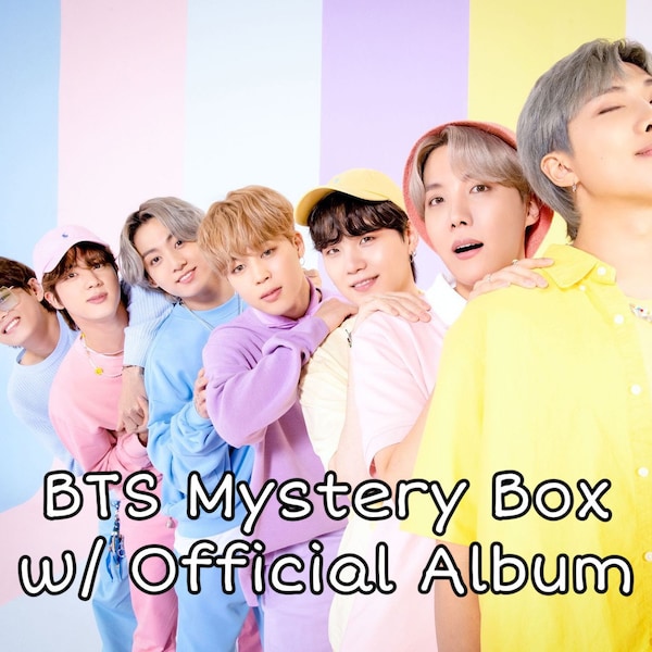 BTS Mystery Box w/ OFFICIAL ALBUM
