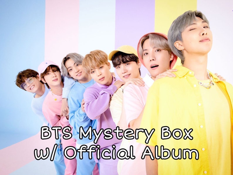 BTS Mystery Box con ÁLBUM OFICIAL imagen 1