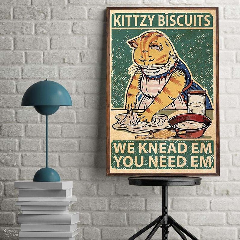 Love Cat  Poster  Kittzy Biscuits  We Knead Em You Need Em Etsy Love Cat  Poster  Kittzy Biscuits  We Knead Em You Need Em Etsy