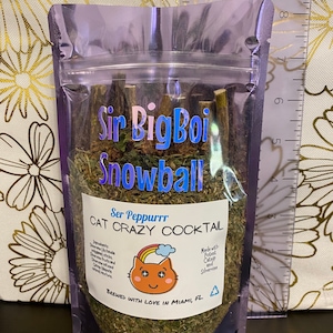Cat Crazy Cocktail All Natural Catnip and Silvervine Mix.