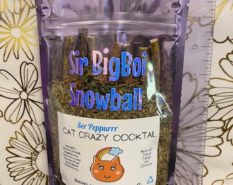 Cat Crazy Cocktail All Natural Catnip and Silvervine Mix.