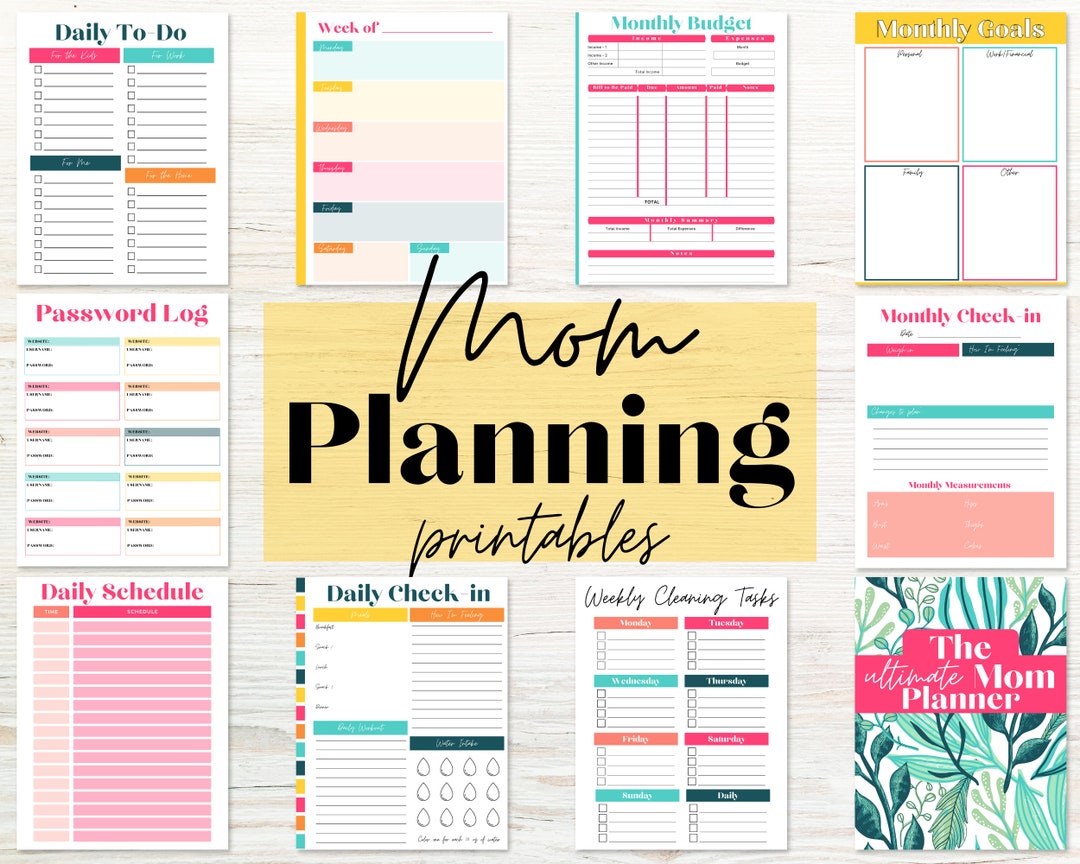 household-schedule-and-budget-binder-for-moms-mom-planner-etsy
