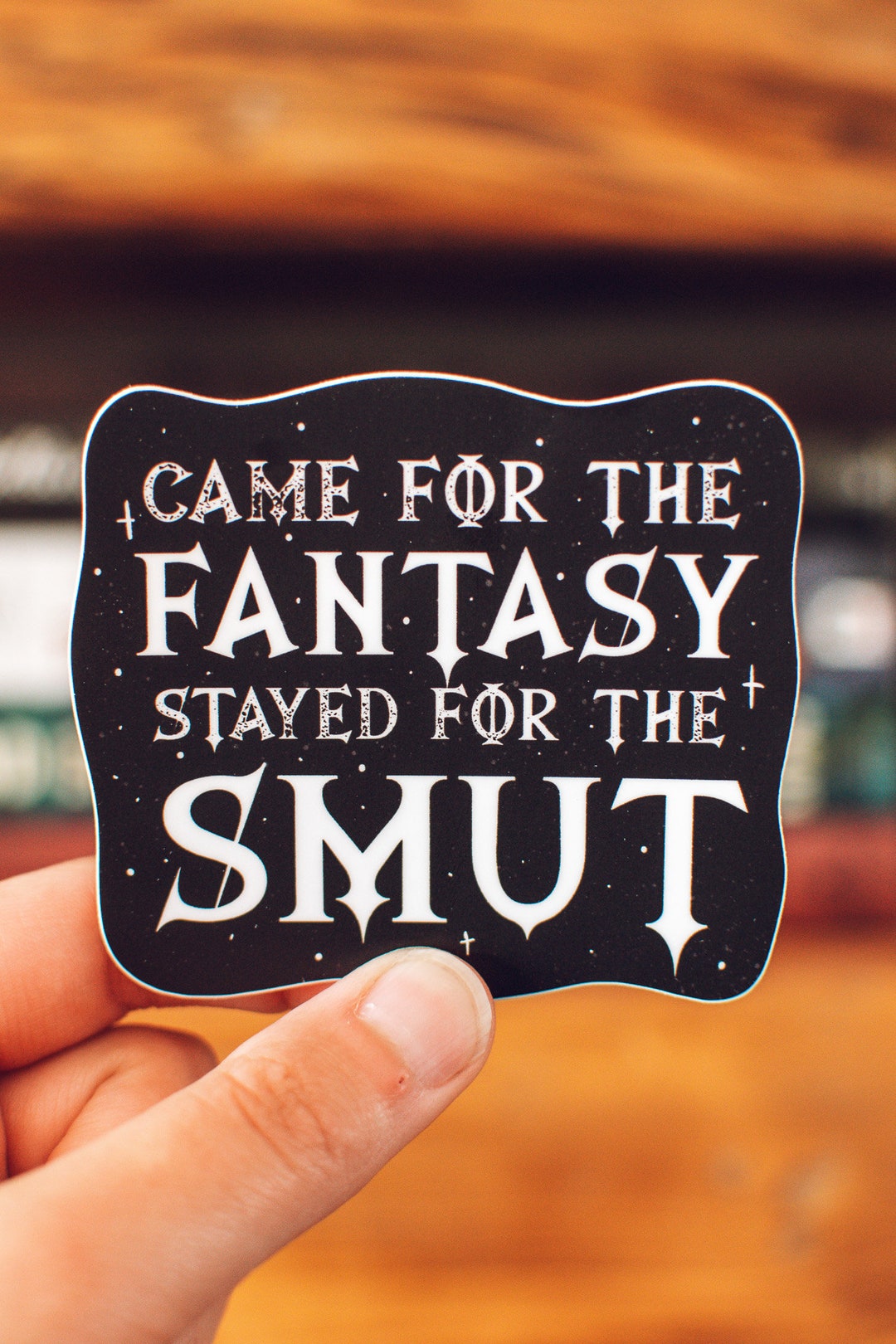 Fantasy Smut Sticker, Bookish Sticker, Romantasy Sticker, Book Lover