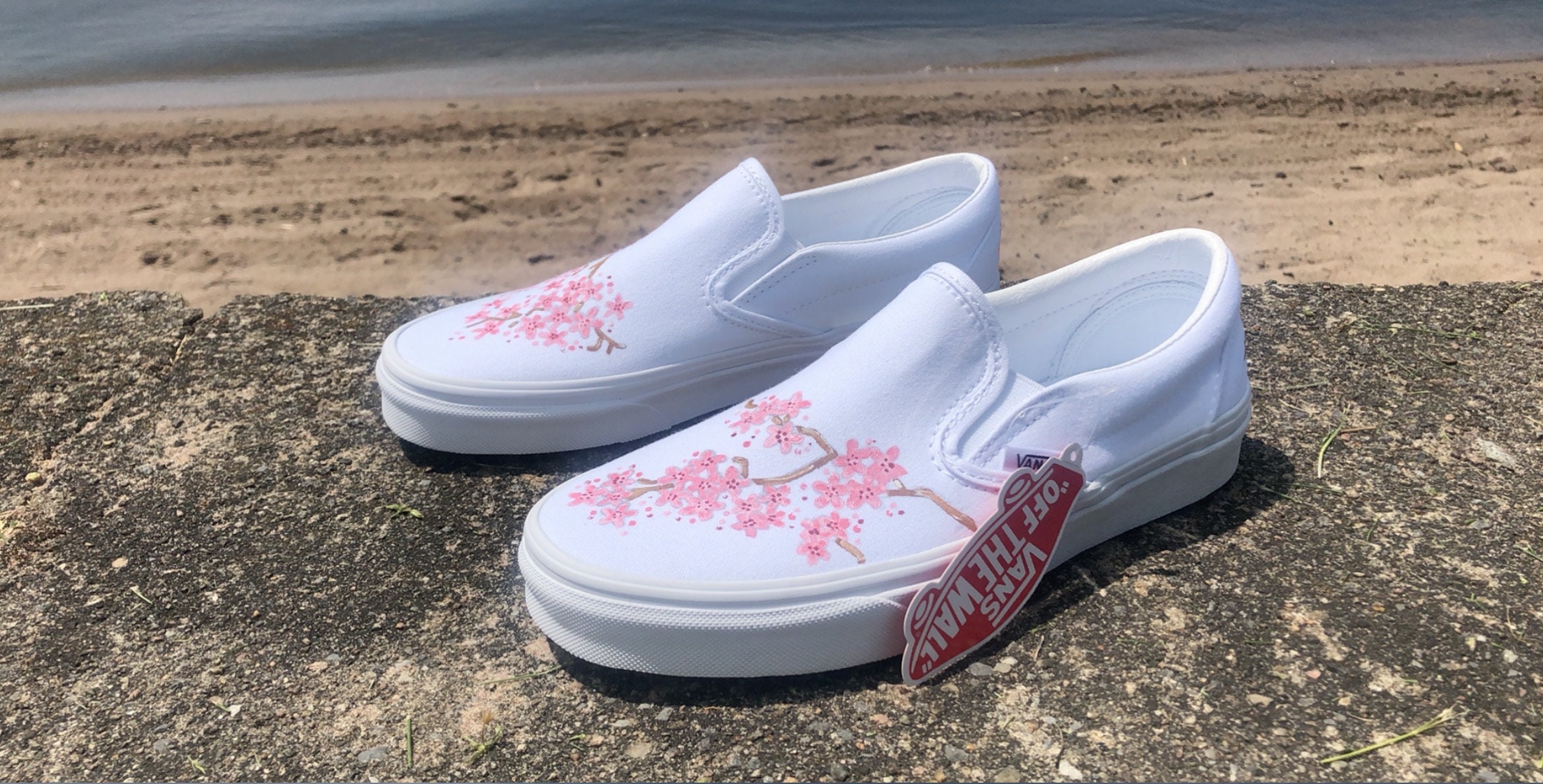 Cherry blossom vans Etsy