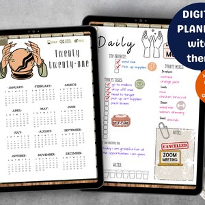 Häxtema 2021 Digital Planner – Dagligen & Veckovis (GoodNotes)