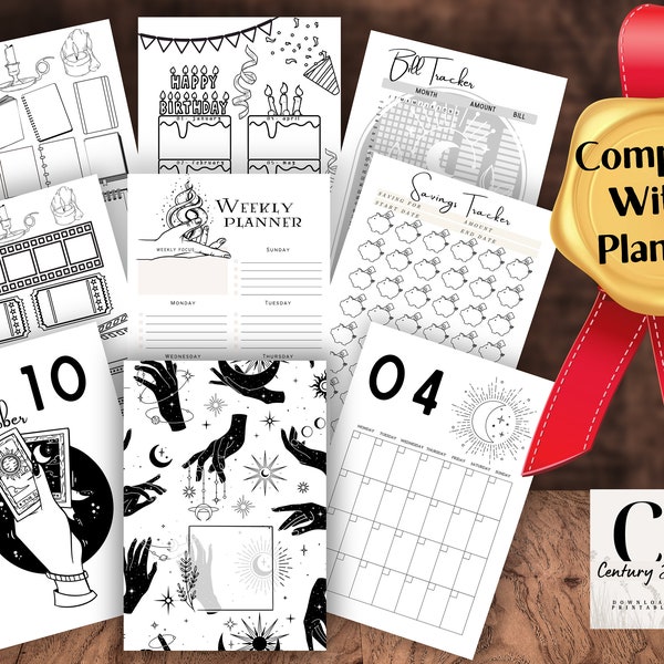 2024 Witch Planner Etsy