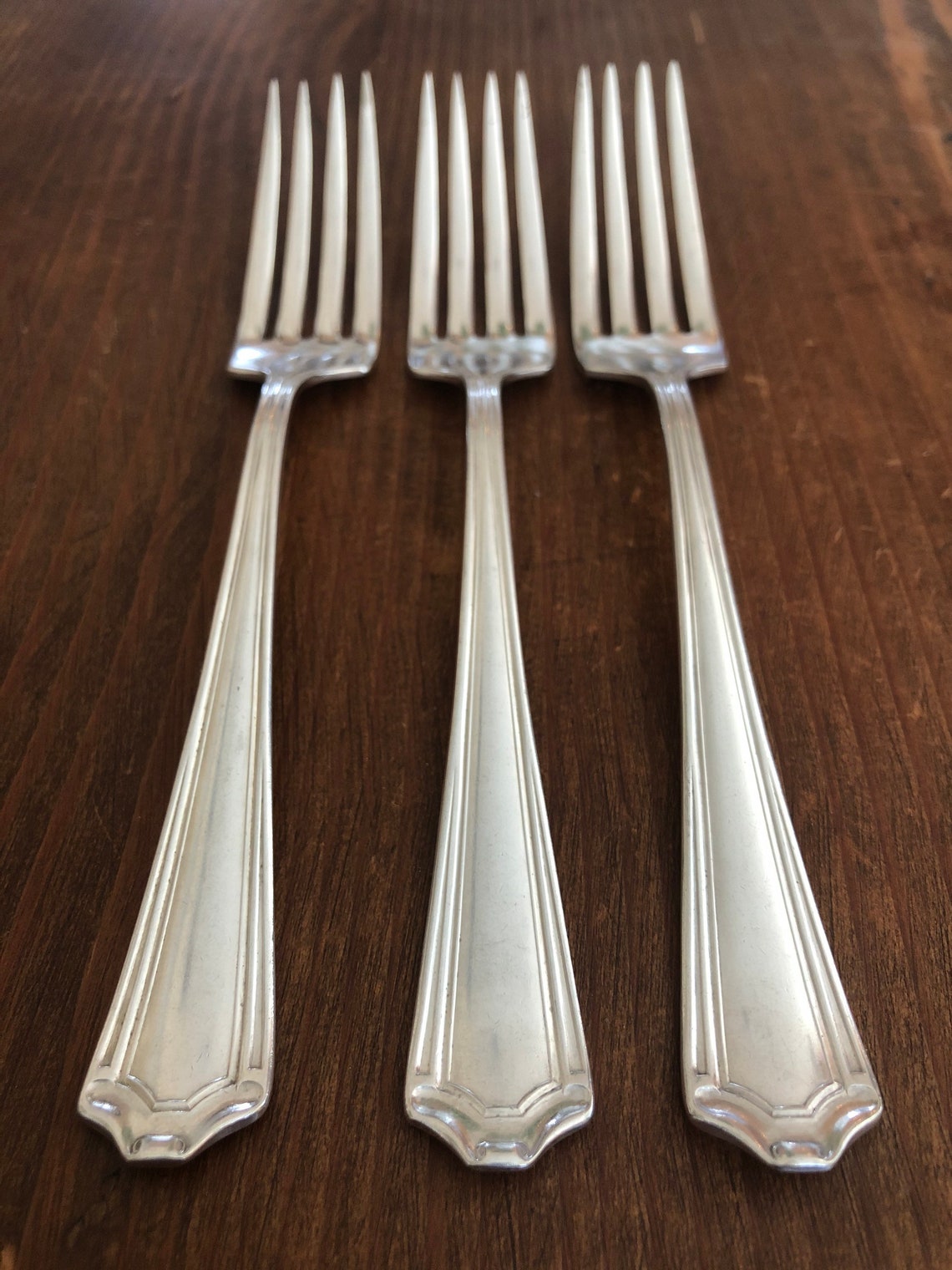 1914 Simeon L. & H. Rogers Lexington Pattern Silver Etsy