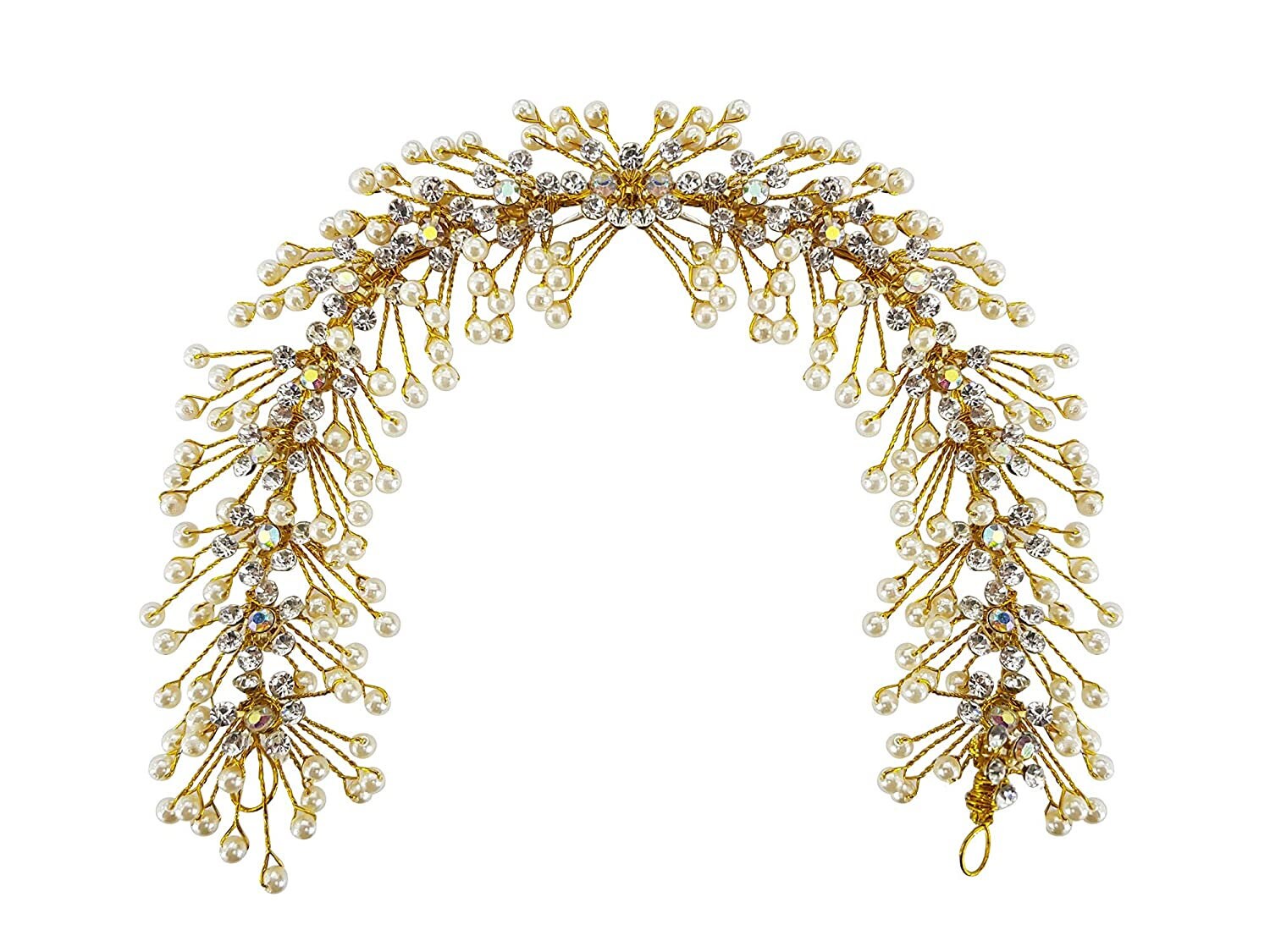 Traditional Indian Hair accessories Golden Gajra Artificial Etsy