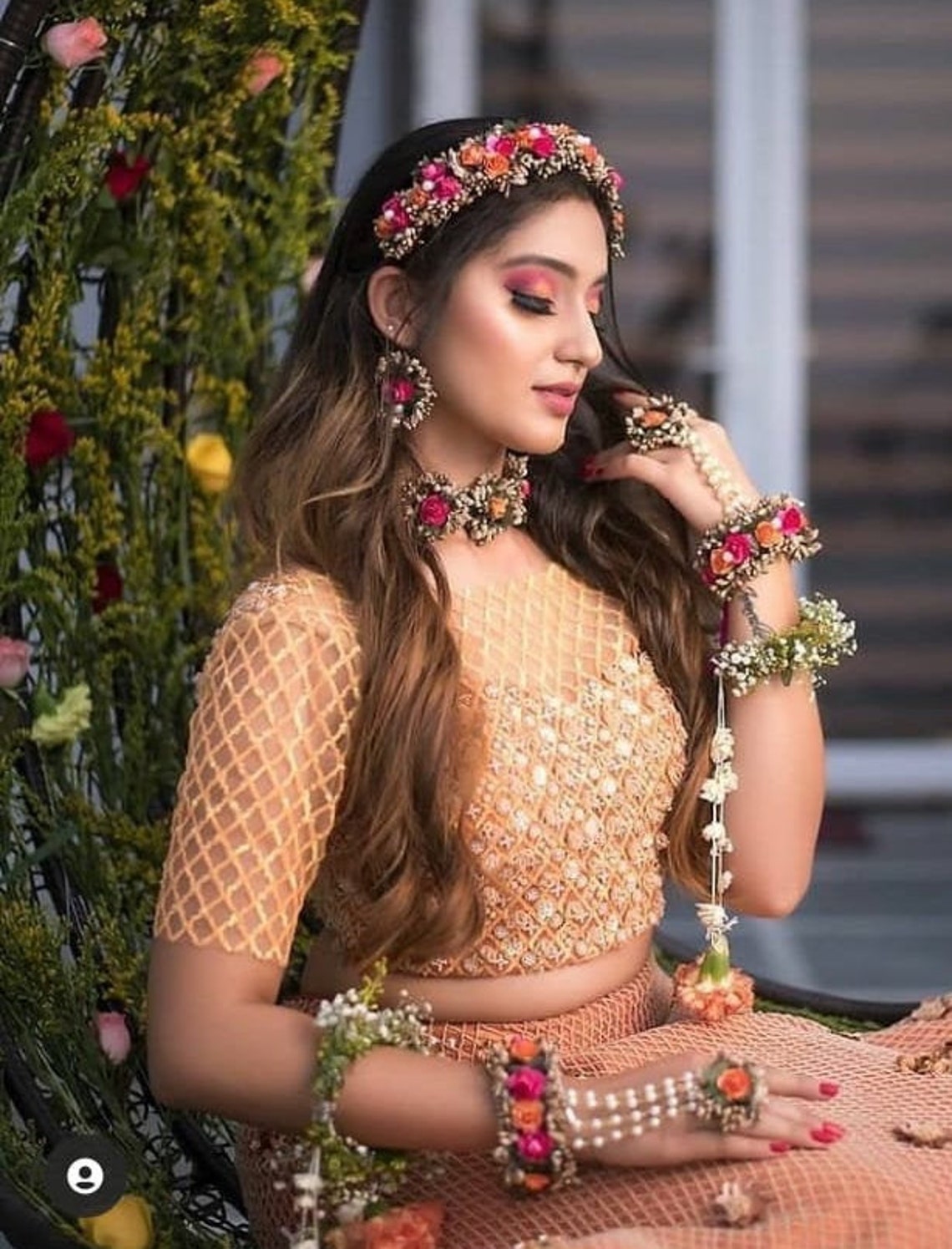 haldi look for bridesmaids