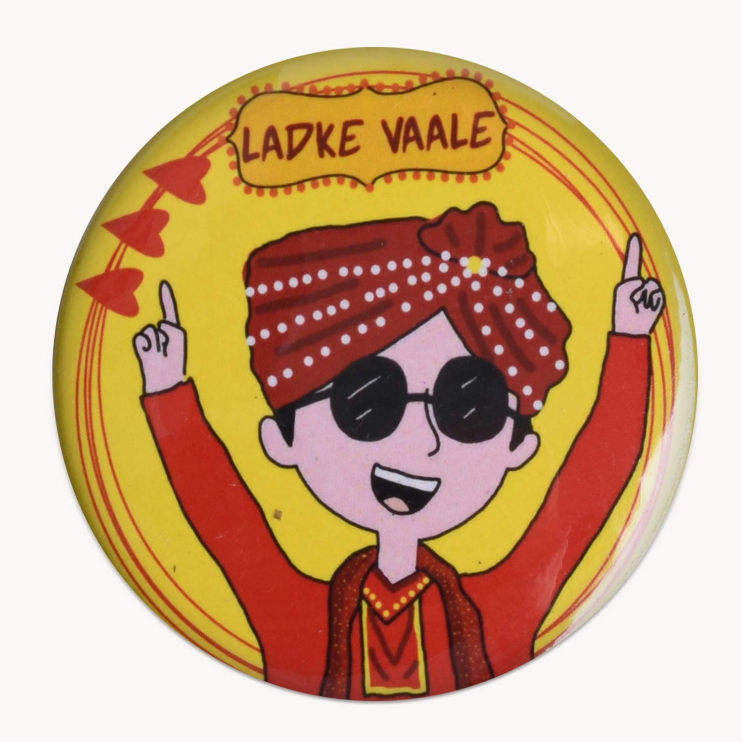 100 Pcs Ladke Wale Badges Shaadi Giveaways Wedding Gift Item - Etsy Canada