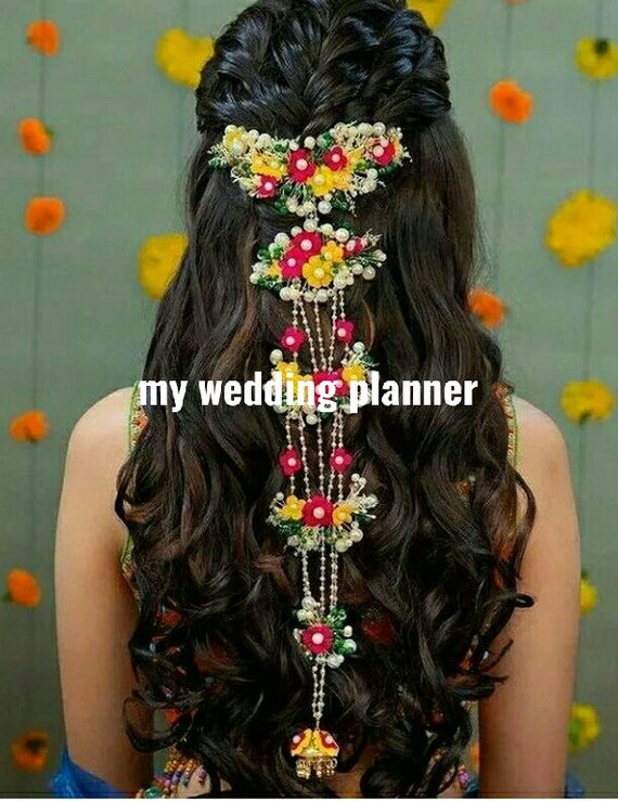 Buy Traditional Hair Accessories Gajra Artificial Flower Jewelry Online in India - Etsy Buy Traditional Hair Accessories Gajra Artificial Flower Jewelry Online in India - Etsy