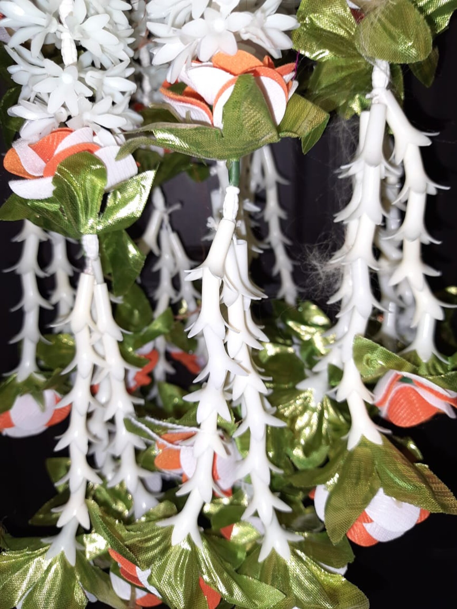 5 Pcs Door Hanging Jasmine Garland With White Jasmine Flowers Etsy