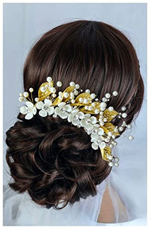 White Indian Hair Accessories Gajra Artificial Flower Jewelry - Etsy White Indian Hair Accessories Gajra Artificial Flower Jewelry - Etsy