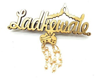 B-Fashionable Ladkewale Lapel Pin Pack of 4 B-Fashionable Ladkewale Lapel Pin Pack of 4