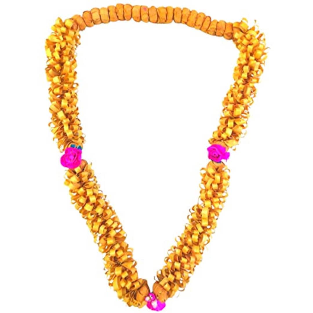 Sandalwood Garland Chandan Scented Photo Frame Mala Natural Etsy