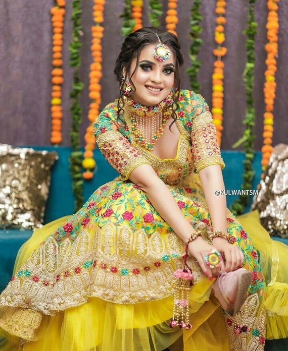 haldi ki rasam ki jewellery