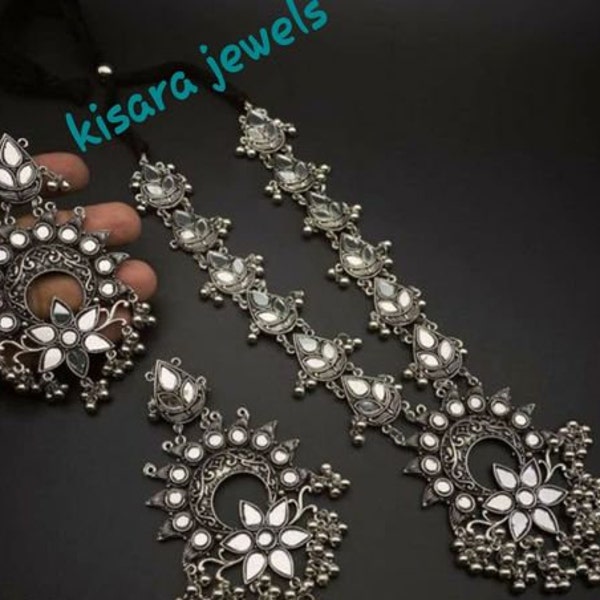 Mirror Necklace Etsy