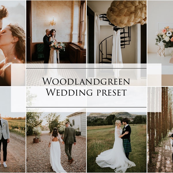 Wedding Photography Lightroom Presets, Moody presets, Lifestyle presets, Rustic wedding presets, Premium presets, Lightroom filters,