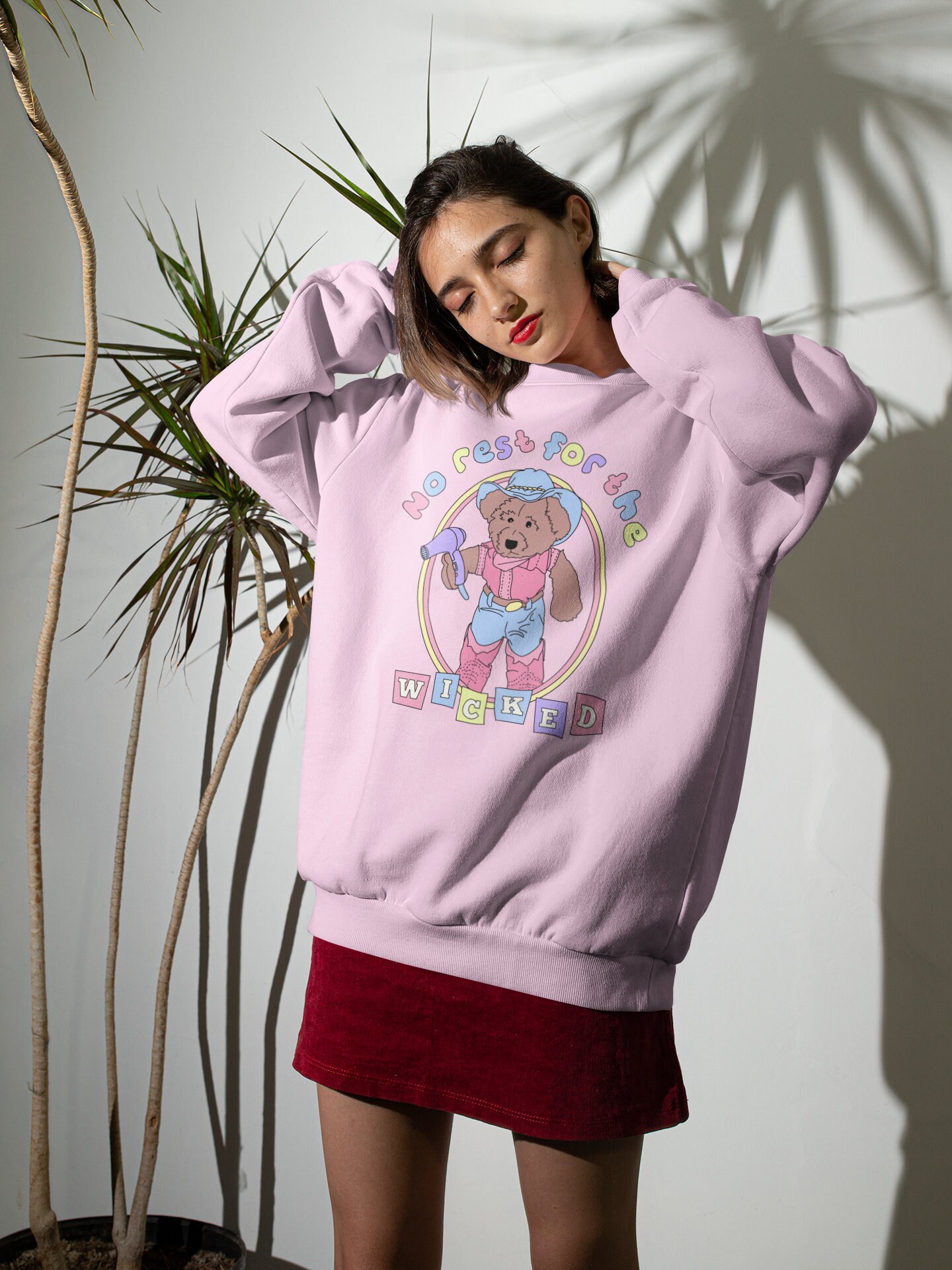 アイドル Bear Tee MENHERACHAN x Gloomy Bear Team Up! Cropped Tee