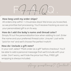 F.A.Q. questions