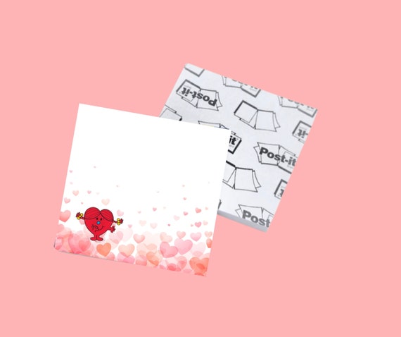 Heart Notepad, Cute Sticky Notes, Secret Santa Gifts at Work, Stocking  Stuffers for Teenage Girls Christmas Gifts for Teachers, Post It 