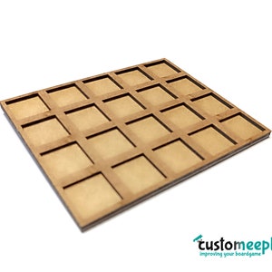 20 to 25mm base-adapter movement trays - regiment base