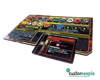 Cyberpunk Gangs of Night City compatible Overlay | Dashboards | Organizer Trays