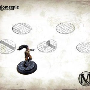 Malifaux Streets base tops