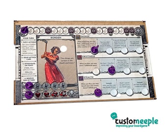 Cthulhu Death May Die compatible Overlay (5 Unit)