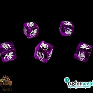 Gaslands skid dice- die &quot;low riders&quot; (5 Units)