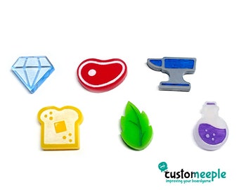 Paquete de fichas compatible con Flam3craft