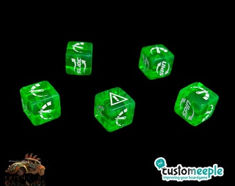 Gaslands skid dice- die "NFS" (5 Units)