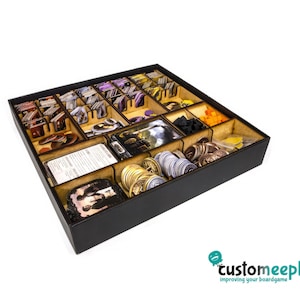 Brass Box Insert | Storage solution | Boardgame insert | Boardgame organizer