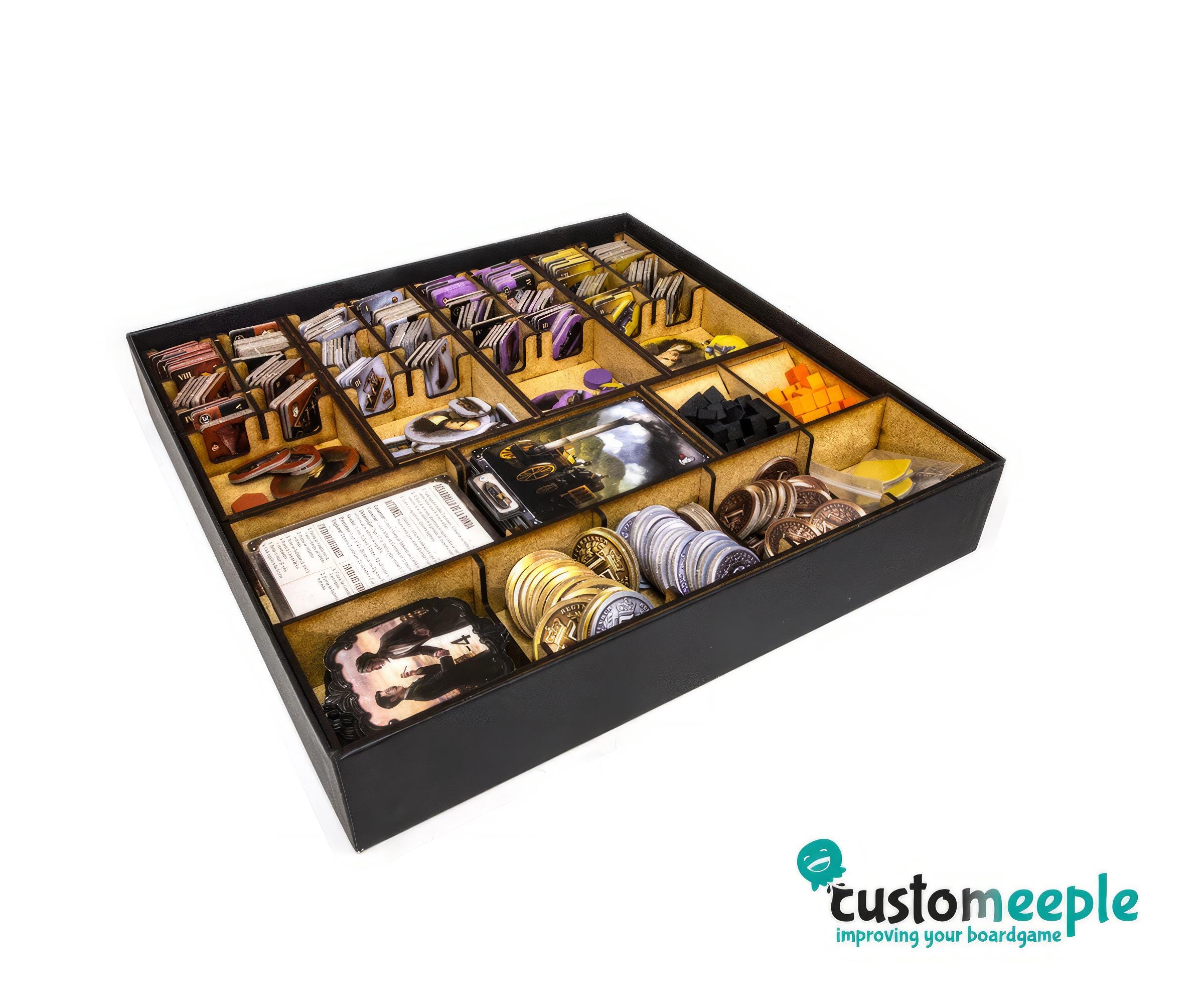 Brass Box Insert | Storage solution | Boardgame insert | Boardgame organizer