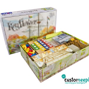 Keyflower + Exp Insert | Storage solution | Boardgame insert | Boardgame organizer