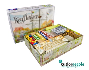 Key-fl0wer Board Game Insert: MDF Organizer, Expansion Compatible