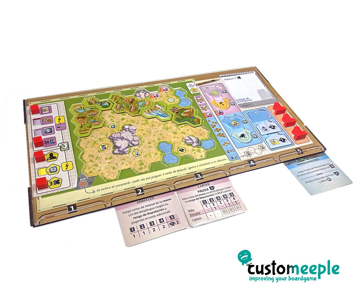4 Ark Nova Acrylic Overlay Boardgame Extra - Etsy
