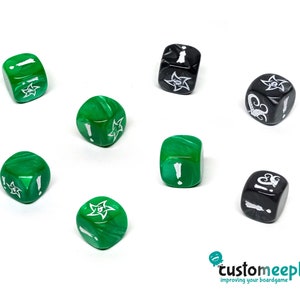 Cthulhu Death May Die compatible die- dice (8 Units)
