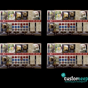 Blood Rage Compatible overlay (4 Units)