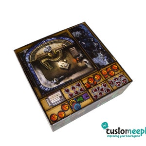 Cthulhu Death May Die Boardgame insert | Storage solution | Board organizer