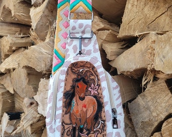 Handpainted Sling Bag