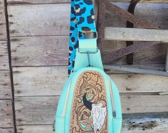 Handpainted Sling Bag