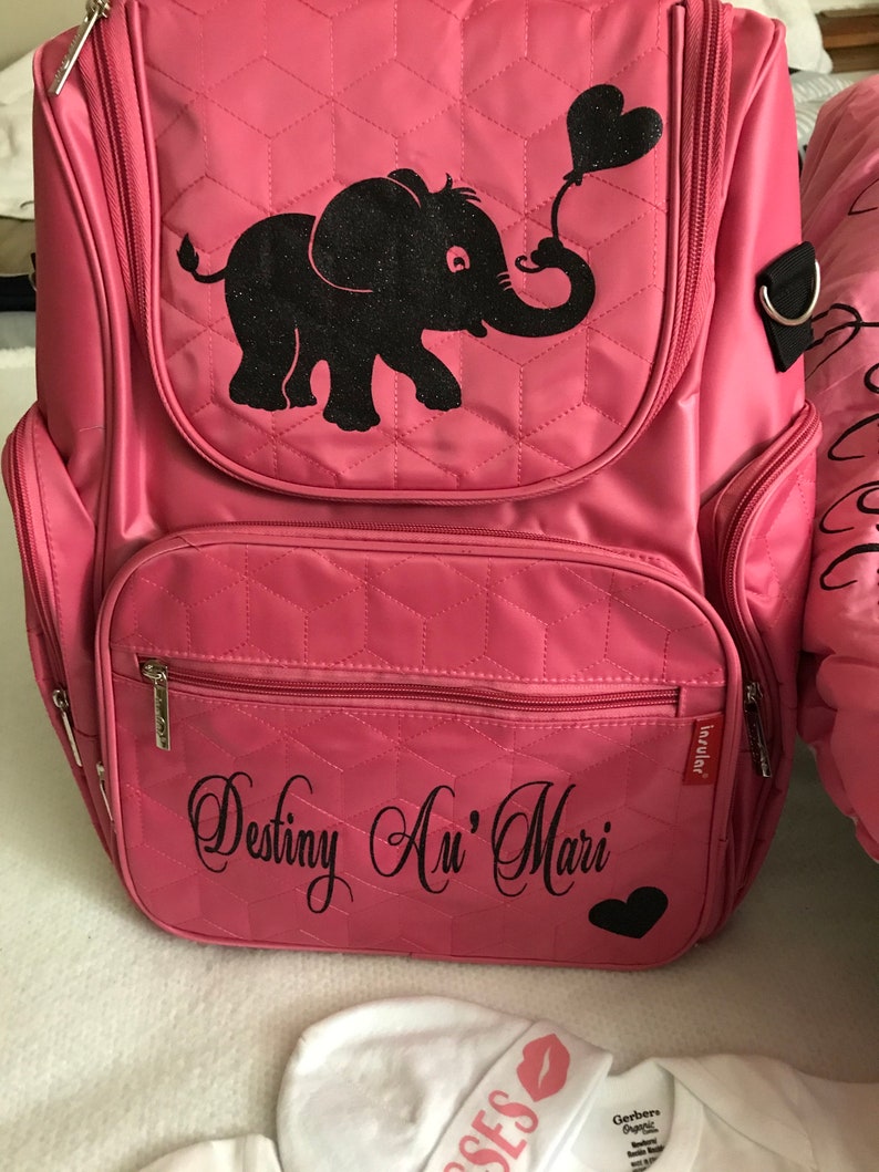 Baby Car Seat Cover & Diaper Bag Etsy