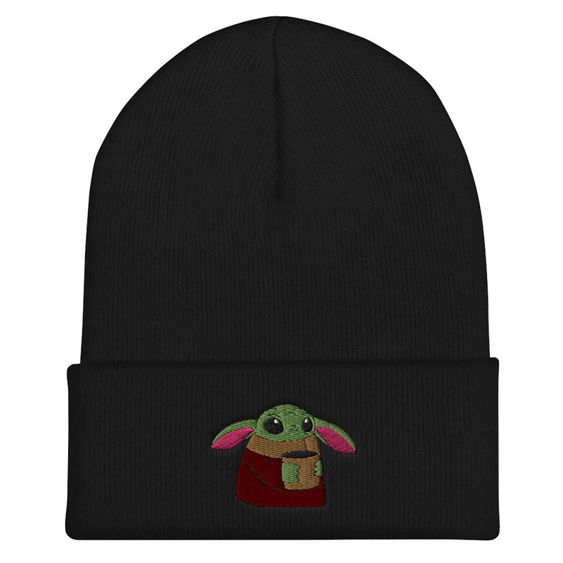 Star Wars The Mandalorian Baby Yoda inspired Beanie image 2