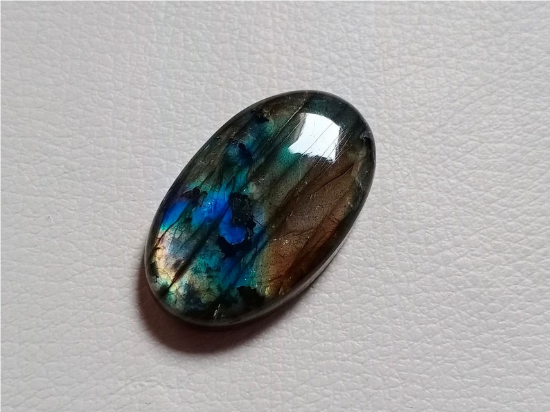 Amazing Multi Flashy Labradorite Natural Labradorite Labradorite Pendant Jewelry Making Stone Best Quality 33X20X7 mm 44 Crt Natural Stone
